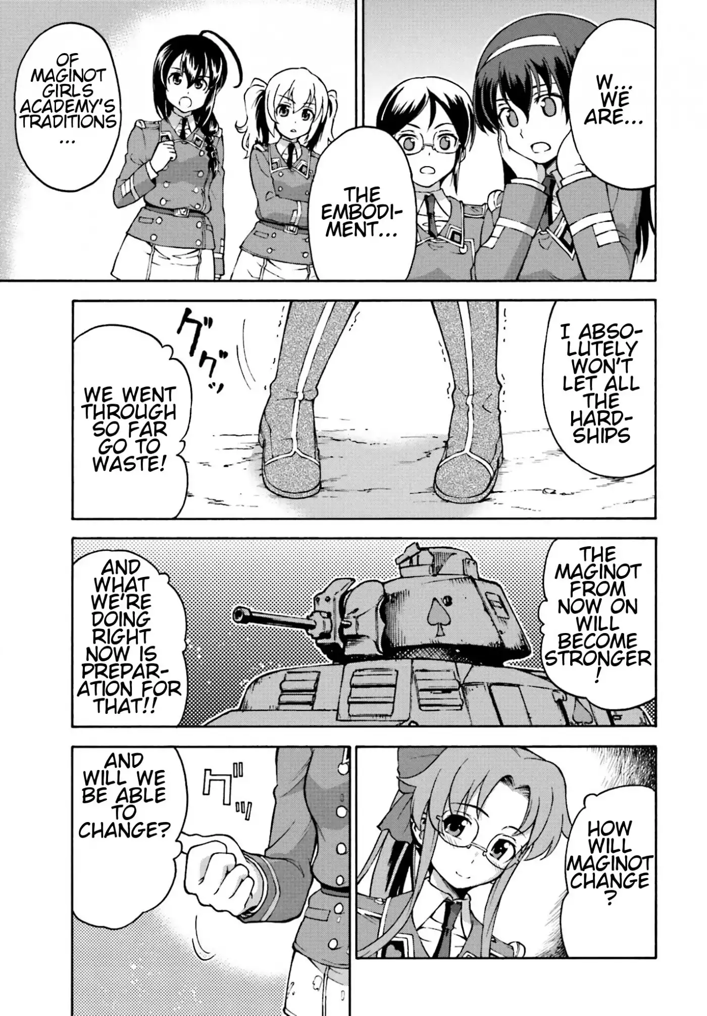 GIRLS und PANZER - Gekitou! Maginot-sen desu!! Chapter 8 23